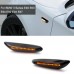 2 Pcs Smoke LED Side Marker Light Turn Signal Light Lamp  For BMW 3 Series E46 E60 E90 E92 E93 E87