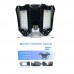 LED Garage Lights,150W Deformable Garage Lights, 6000-6500K 220V E26/E27 Super Bright Adjustable LED Shop Lights for Garages, Workshop, Workbench, Barn, Warehouse, Full Area, Basement