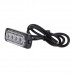 4LED Strobe Light Emergency Flashing Side Marker Light Bar Warning Signal Towing Truck Flashing Lamp