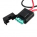 12V Car H4 Headlight Relay Wiring Harness Ceramic Lampholder Big Lamp Brilliance Intensifier