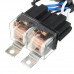 12V Car H4 Headlight Relay Wiring Harness Ceramic Lampholder Big Lamp Brilliance Intensifier