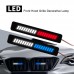 1 PCs Universal Front Hood Grille LED Decorative Light Lamp, Decorative Lamp for Car Front Grille, Day Night Time Running Lamp, Exterior Accessories