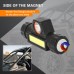 Multifunction LED Dome Light UTV ATV Car Roll Bar Interior Light Waterproof USB Rechargeable Work Lamp for 1.5-2 Inch Roll Bar Cage