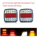 2X 12V 26 LED Light Stop Tail Indicator Truck Trailer Van Bus 4x4 Pickup