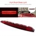 Rear Stop Lamp Trunk 3RD Brake Stop Light Red Light Clear Lens Replacement for BMW 2002-2008 E85 Z4 63256917378