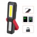 USB Rechargeable COB LEDs Working Light with Magnetic-base Portable Flashlight Night Lights Outdoor Hanging Hook Camp Light