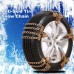 Snow Chain Anti-Skid Tire Snow Chains, Emergency Traction Car Snow Tyre Chains Universal for Vehicle Off-Road Truck/SUV Safe Tire Wheel Chain