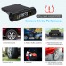 Car TPMS Tire Pressure Monitoring System Car Wireless Alarm System TPMS, 4 External Sensors, Tire Pressure & Temperature Real-time Display