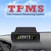 Car TPMS Tire Pressure Monitoring System Car Wireless Alarm System TPMS, 4 External Sensors, Tire Pressure & Temperature Real-time Display