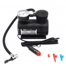 New Portable Mini 300psi 12v Car Inflator Pump Car Mini Electric Tyre Pump for Emergency Needs Car Tyre Inflating