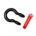 Tow Shackle Robber D Ring Bow Shackle Isolator 2 Pack Towing Accessory for Pick-up, Off-road Vehicle Recovery