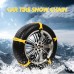 10Pcs Car Tire Snow Chains Wear-resistant Non-slip Low Temperature Resistant Free Lift Jack Road Emergency Snow Chains