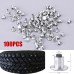 100Pcs Rivet Type Tire Non-slip Nails MD6.5-5.7 Wear Resistant High Hardness Strong Adhesion for Winter Car Bike Boot