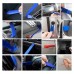 16Pcs Car Emergency Tool Dent Repair Tool Car Window Door Key Lost Kit Air Wedge Pry Tool Lock Out Emergency Open Stainless Steel Long Distance Hookup Tool