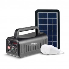 Multifunctional Portable Solar Radio with USB Memory Card MP3 Music Playing Function Outdoor Camping Emergency Illumination System for Night Fishing Car Maintenance