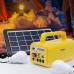 Multifunctional Portable Solar Radio with USB Memory Card MP3 Music Playing Function Outdoor Camping Emergency Illumination System for Night Fishing Car Maintenance