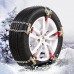 Universal Anti-skid Steel Chains Set Car Skid Belt Kit Snow Mud Sand Tire Clip-on Chain Wear Resistant Practical