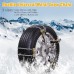 Universal Anti-skid Steel Chains Set Car Skid Belt Kit Snow Mud Sand Tire Clip-on Chain Wear Resistant Practical