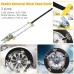 Universal Anti-skid Steel Chains Set Car Skid Belt Kit Snow Mud Sand Tire Clip-on Chain Wear Resistant Practical