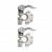 2PCS Battery Terminals Connectors Quick Release Disconnect Positive Negative for SAE/JIS Type A Posts