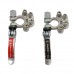 2PCS Battery Terminals Connectors with Hex Wrench Quick Release Disconnect Positive Negative for SAE/JIS Type A Posts