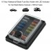 10 Way Waterproof Blade Fuse Box Holder with LED Indicator for Car Boat Marine Caravan +16Pcs Fuses