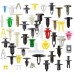 500Pcs Universal Mixed Vehicle Bumper Clips Retainer Fastener Rivet Door Panel Fender Liner