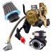 Carburetor Fit for GY6 50CC 49CC 4 Stroke Scooter Taotao Engine 18mm Carb Intake Manifold Air Filter