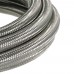 AN-6 AN6 Stainless Steel Braided Fuel Hose Oil Cooler Hose 2M