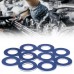 10Pcs Oil Drain Plug Washers Car Engine Oil Pan Gaskets