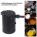 Baffled Aluminum 2-Port Oil Catch Can Tank Air Oil Separator