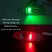 2Pcs 12V Marine Boat LED Side Bow Lights Red and Green LED Indicators Navigation Lights Yacht Lights Sailing Lights