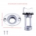 316 Stainless Steel Marine Drain Plug, with Waterproof O Seal Ring, Boat Transoms Garboard Drain Plug Drain Valve Outlet Bilge Drain Port