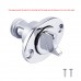 316 Stainless Steel Marine Drain Plug, with Waterproof O Seal Ring, Boat Transoms Garboard Drain Plug Drain Valve Outlet Bilge Drain Port