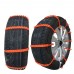 5pcs Lot Car Universal Mini Plastic Winter Tyres wheels Snow Chains For Cars/Suv Car-Styling Anti-Skid Autocross Outdoor