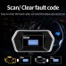 Car HUD Display, Head Up Display High Definition Speedometer Car Diagnostic Tool OBDⅡ Fault Code Elimination Safe Driving Computer Overspeed Fault Alarm for All Vehicles