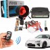 12V Universal Automobile Single Direction Anti-Theft Equippment Remote Control Vibration Alarm