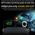 Car HUD Display, GPS Smart Gauge High Definition HUD Car Diagnostic Tool Safe Driving Computer Overspeed Fault Alarm for All Vehicles