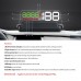 Car HUD Display, GPS Smart Gauge High Definition HUD Car Diagnostic Tool Safe Driving Computer Overspeed Fault Alarm for All Vehicles