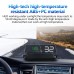 Car HUD Display, GPS Smart Gauge High Definition HUD Car Diagnostic Tool Safe Driving Computer Overspeed Fault Alarm for All Vehicles