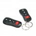 Car Security System Kit Anti-Theft System 2 Remote Controls Universal