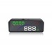 Car P9 HUD Head Up Display OBD Smart Digital Meter 2 Display Way Over Speed Warning Alarm Water Temperature Voltage Compatible with OBDII EOBD System Model Cars