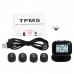 GOOLSKY TPMS Tire Pressure Monitoring System Wireless Real-time  LCD Display 4 External Sensors Alarm Function