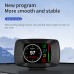 Car HUD Head-Up Display, OBDII Smart Digital Meter, OBD+GPS Dual System, Car Diagnostic Tool Fault Code Elimination, Vehicle Speed Engine RPM Water Temperature Fuel Consumption Voltage Display