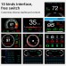 Car HUD Head-Up Display, OBDII Smart Digital Meter, OBD+GPS Dual System, Car Diagnostic Tool Fault Code Elimination, Vehicle Speed Engine RPM Water Temperature Fuel Consumption Voltage Display