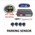 Car Parking Sensor System LCD Display Reversing Radar Car Parking Reverse Backup Radar Sound Alert with 4 Sensors Adjustable Sensitivity