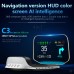 Car HUD Head Up Display Digital GPS Navigation Speedometer Projecter OBD2 GPS Dual System Display Screen with Time/Direction/Altitude/Mileage Display Speedup Test Overspeed Alarm Etc.