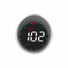 Car HUD Car Head-up Display Digital Speedometer Display Driving Mileage, Compass Angle, Overspeed Alarm and Fatigue Driving Alarm