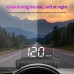 Car HUD Head-up Display Projecter Digital Vehicle Speedometer GPS Dual System Display Screen Vehicle Overspeed Alarm Fatigue Driving Alarm