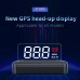 Car HUD Head-up Display Projecter Digital Vehicle Speedometer GPS Dual System Display Screen Vehicle Overspeed Alarm Fatigue Driving Alarm